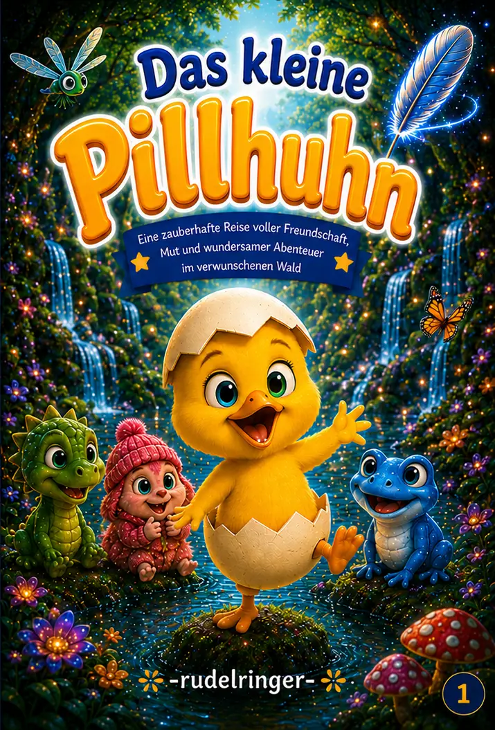 Rudelringer Kinderbuch: Das kleine Pillhuhn - Die Geburt